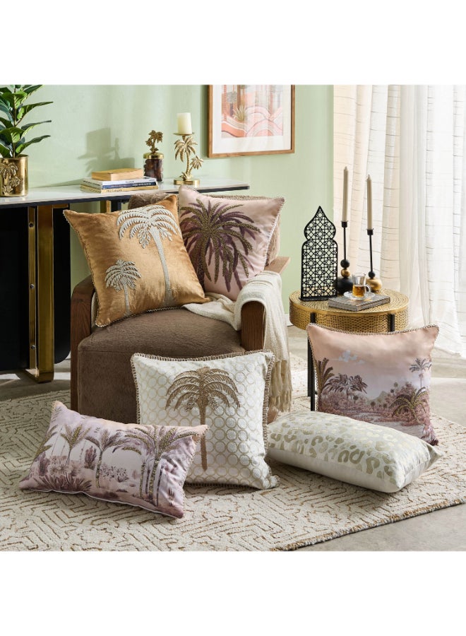 Home Box Sahara 2 Palms Filled Cushion - 50x50 cm - Image 4